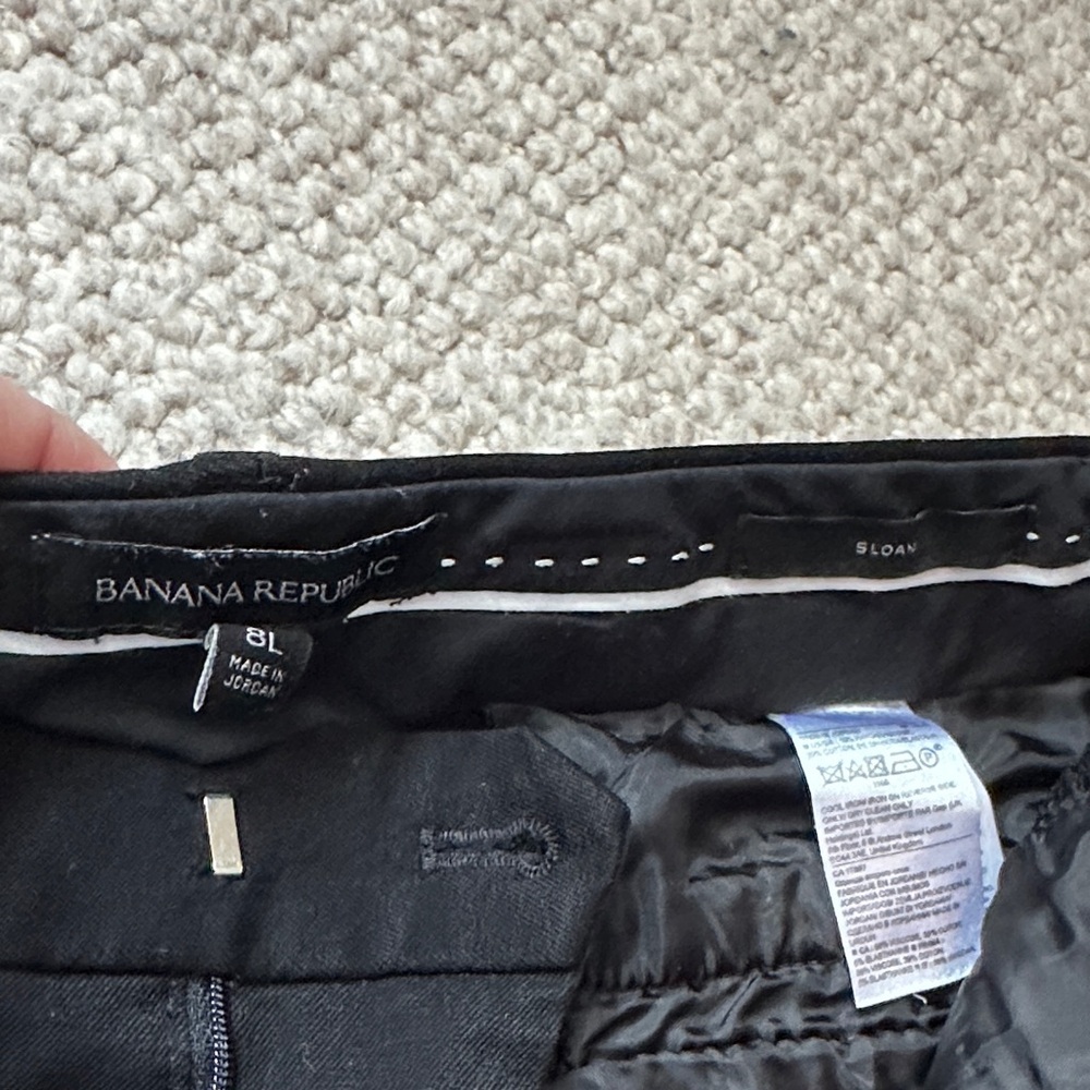 Banana Republic Women's Sloan Black Trousers - Picture 2 of 3